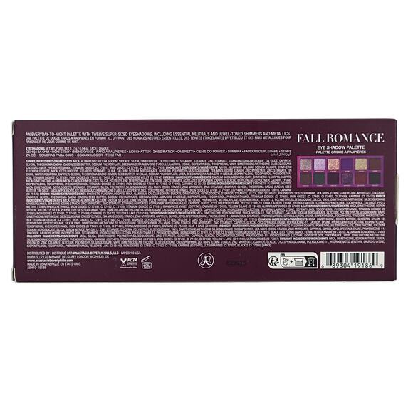 ANASTASIA BEVERLY HILLS Fall Romance Eye Shadow Palette - 0.04 oz (each x12) - Picture 3 of 3